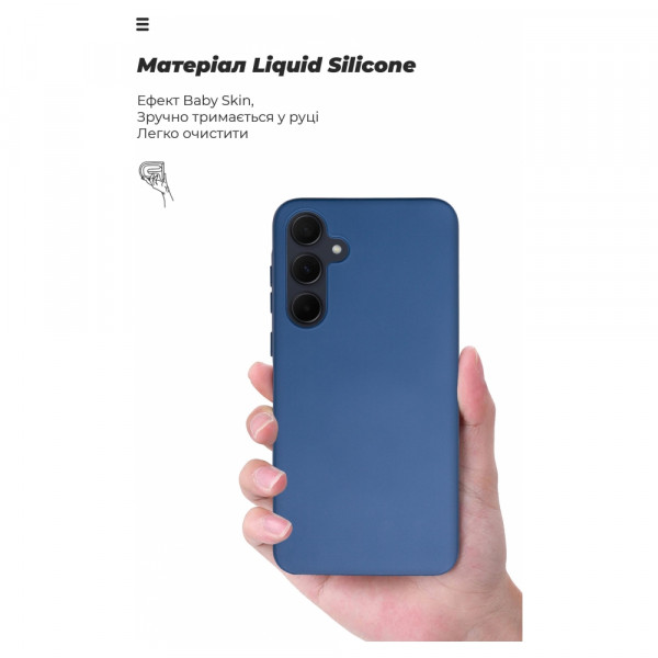 Фото - Чохол для смартфону Armorstandart ICON for Samsung A55 5G (A556) Dark Blue (ARM74324)