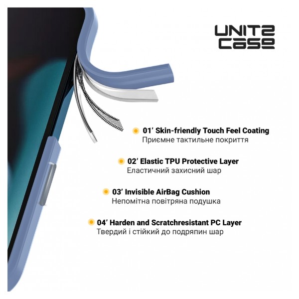 Фото - Чохол для смартфону Armorstandart UNIT2 for Apple iPhone 11 Sky Blue (ARM74784)