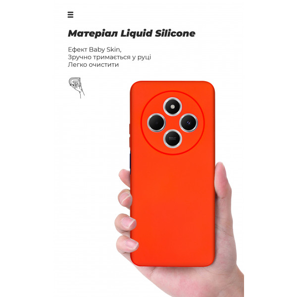 Фото - Чехол для смартфона Armorstandart ICON for Xiaomi Redmi 14C 4G / Poco C75 Camera cover Red (ARM79366)