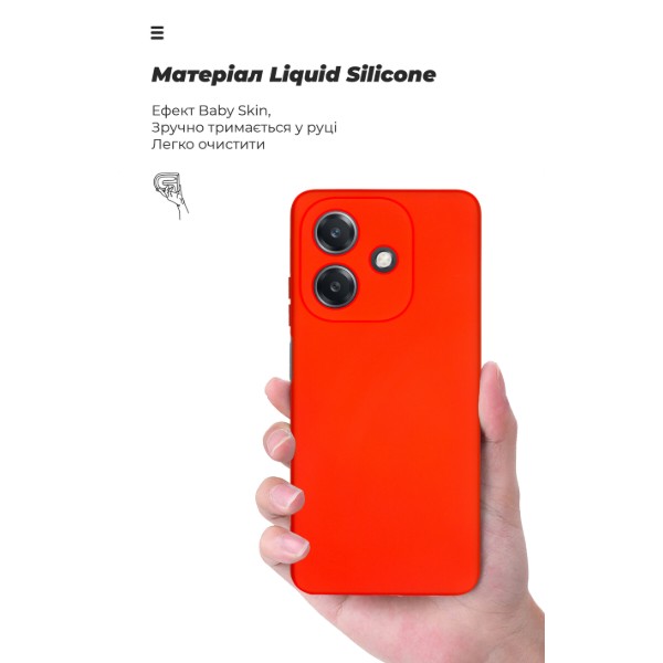 Фото - Чохол для смартфону Armorstandart ICON for OPPO A3 4G / A3x 4G Camera cover Red (ARM80885)