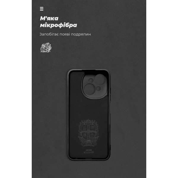 Фото - Чехол для смартфона Armorstandart ICON for Tecno Spark Go 1 (KL4) Camera cover Black (ARM81215)