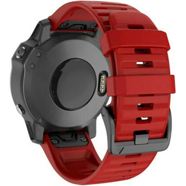 Фото - Ремінець для смарт-годинника Armorstandart Silicone for Garmin 22mm Coral Red (ARM87731)