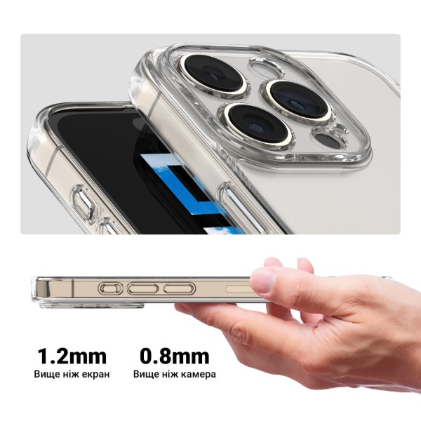 Фото - Чохол для смартфону Armorstandart Air for Xiaomi 17 Ultra 5G Camera cover Clear (ARM87868)