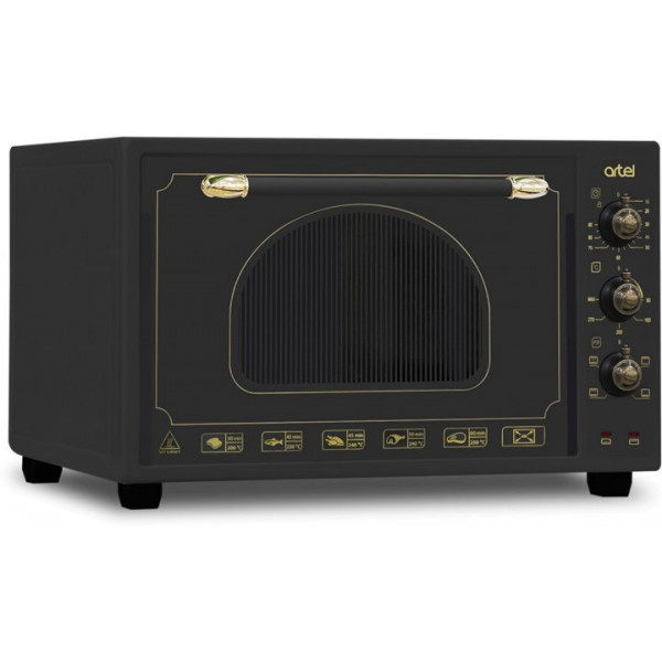 Фото - Піч електрична ARTEL MD 3618 L Black RETRO