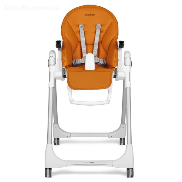 Фото - Стульчик для кормления трансформер Peg-Perego Prima Pappa Follow Me Arancia (оранжевый)