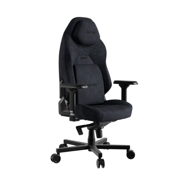 Фото - Крісло для геймерів Hator Arc 3 L Velour (HTC3440L) Black
