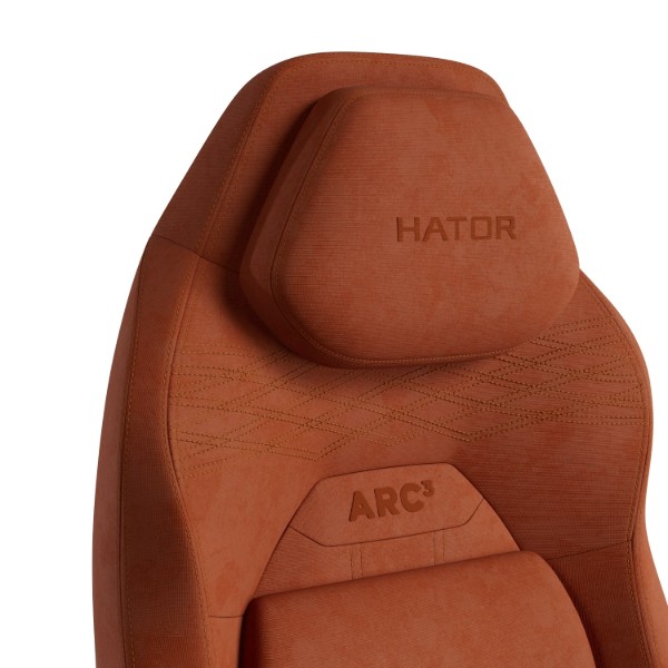 Фото - Кресло для геймеров Hator Arc 3 L Velour (HTC3449L) Orange