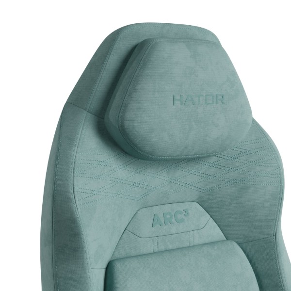 Фото - Кресло для геймеров Hator Arc 3 L Velour (HTC3443L) Turquoise
