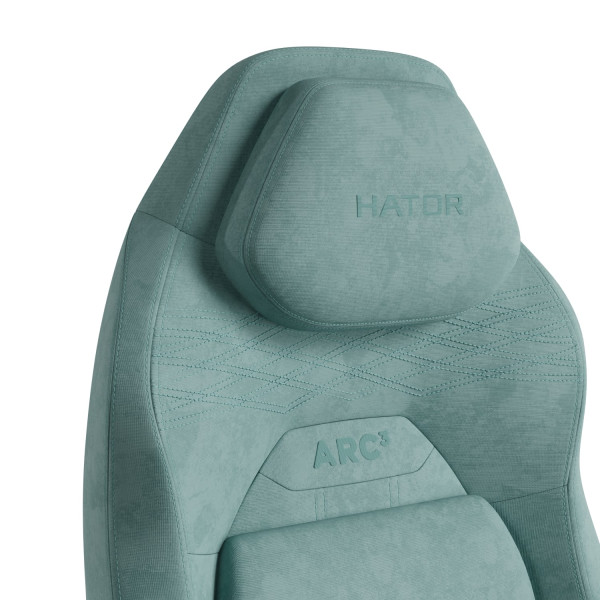 Фото - Крісло для геймерів Hator Arc 3 S Velour (HTC3443S) Turquoise