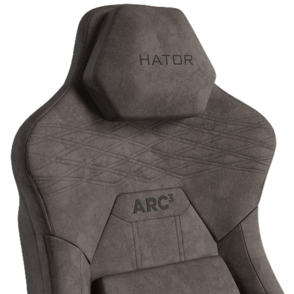 Фото - Крісло для геймерів Hator Arc 3 XL Velour Milk Shake (HTC3442XL)