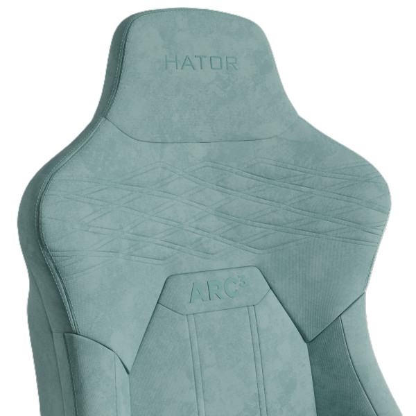 Фото - Крісло для геймерів Hator Arc 3 XL Velour Turquoise (HTC3443XL)