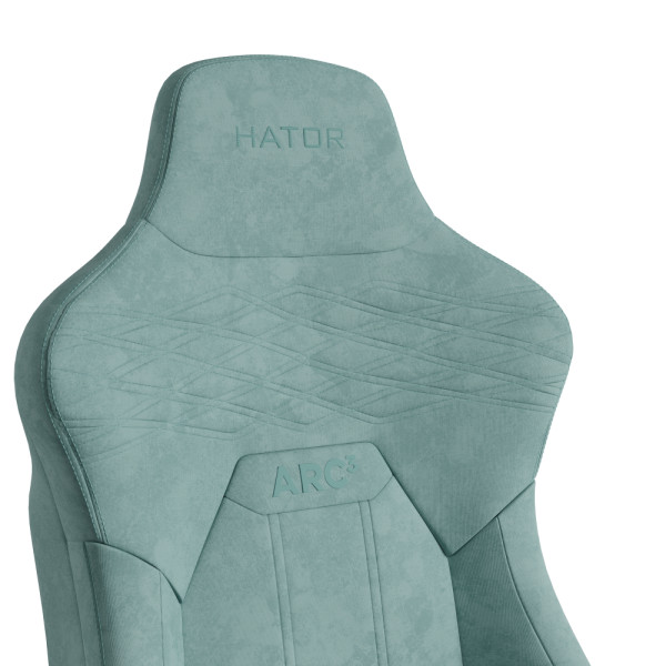 Фото - Кресло для геймеров Hator Arc 3 XL Velour Turquoise (HTC3443XL)