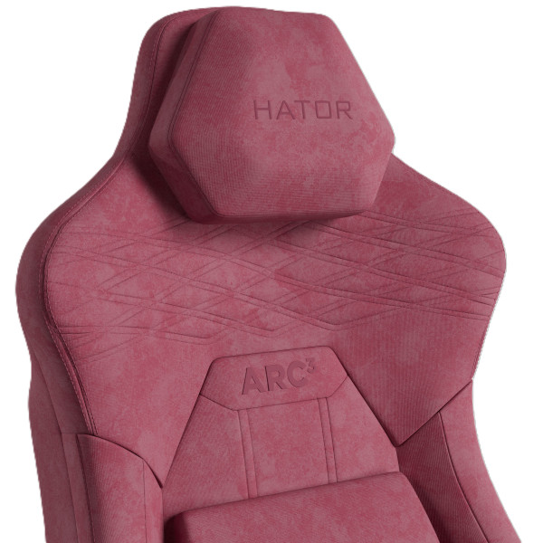 Фото - Крісло для геймерів Hator Arc 3 XL Velour Orchid Pink (HTC3444XL)