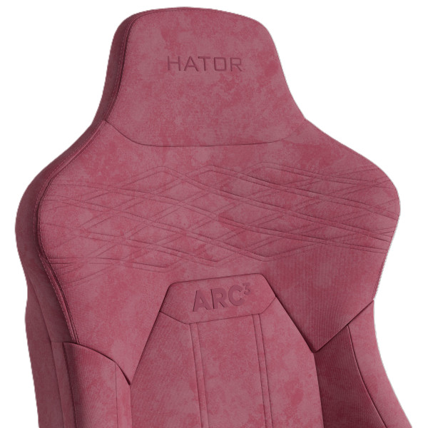 Фото - Крісло для геймерів Hator Arc 3 XL Velour Orchid Pink (HTC3444XL)