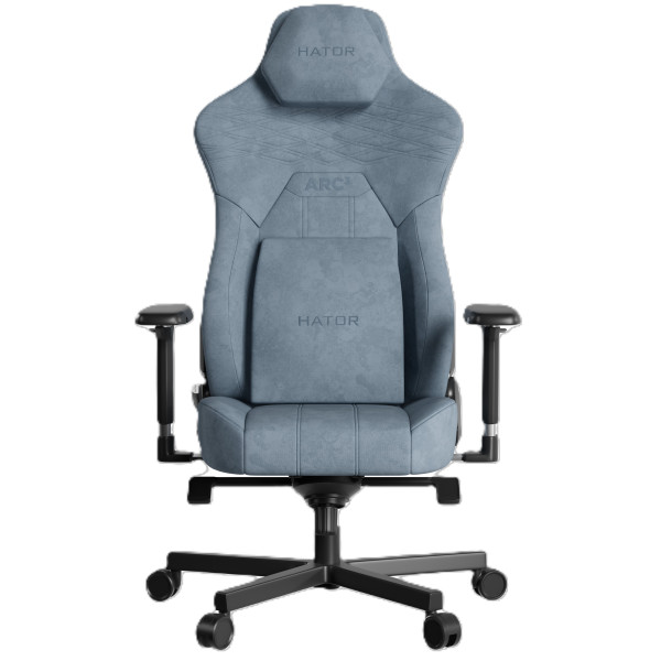 Фото - Крісло для геймерів Hator Arc 3 XL Velour Blue (HTC3445XL)