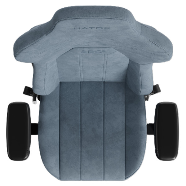 Фото - Крісло для геймерів Hator Arc 3 XL Velour Blue (HTC3445XL)