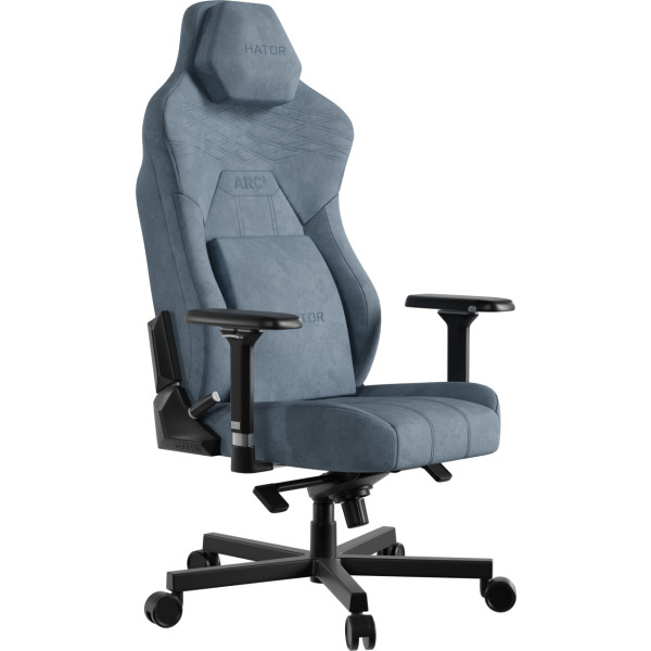 Фото - Крісло для геймерів Hator Arc 3 XL Velour Blue (HTC3445XL)