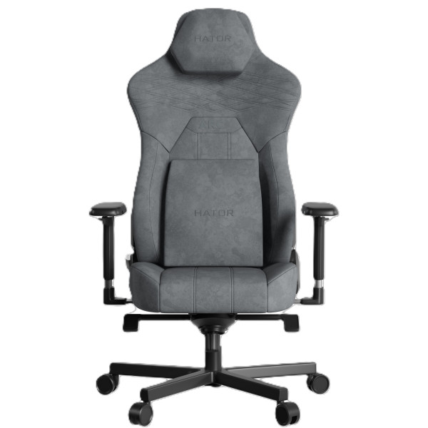 Фото - Крісло для геймерів Hator Arc 3 XL Velour Grey (HTC3446XL)