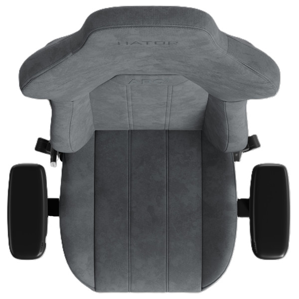 Фото - Крісло для геймерів Hator Arc 3 XL Velour Grey (HTC3446XL)