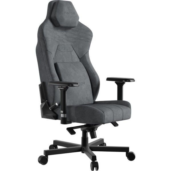 Фото - Кресло для геймеров Hator Arc 3 XL Velour Grey (HTC3446XL)
