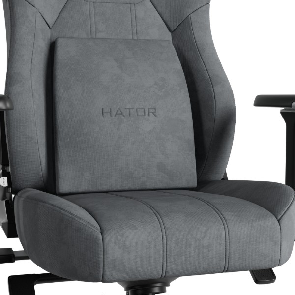 Фото - Кресло для геймеров Hator Arc 3 XL Velour Grey (HTC3446XL)