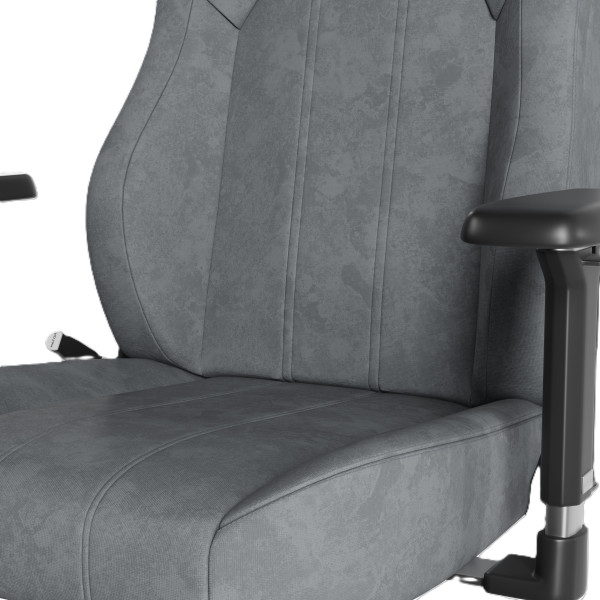 Фото - Крісло для геймерів Hator Arc 3 XL Velour Grey (HTC3446XL)