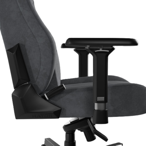 Фото - Крісло для геймерів Hator Arc 3 XL Velour Grey (HTC3446XL)
