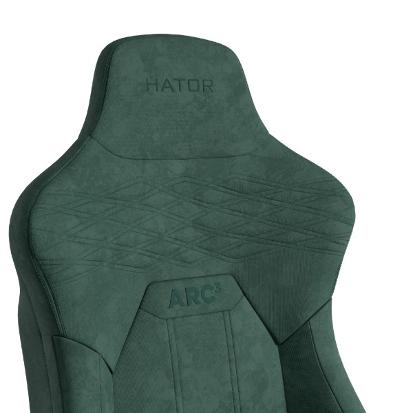 Фото - Крісло для геймерів Hator Arc 3 XL Velour Emerald (HTC3448XL)