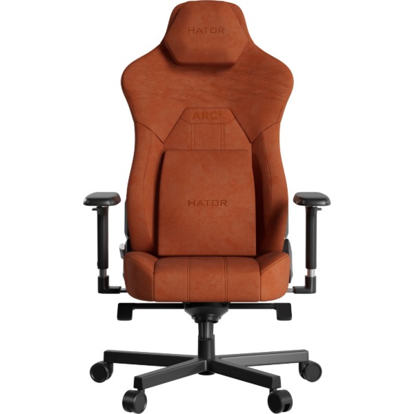 Фото - Крісло для геймерів Hator Arc 3 XL Velour Orange (HTC3449XL)