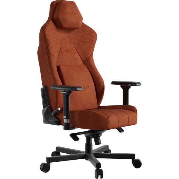 Фото - Крісло для геймерів Hator Arc 3 XL Velour Orange (HTC3449XL)