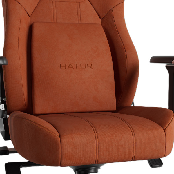 Фото - Крісло для геймерів Hator Arc 3 XL Velour Orange (HTC3449XL)