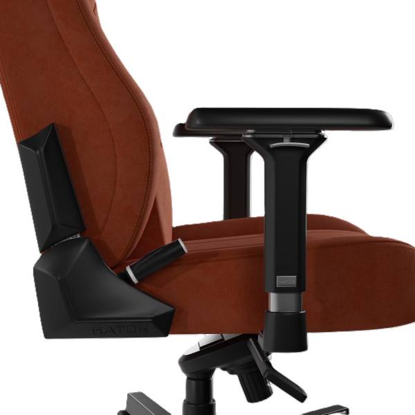 Фото - Крісло для геймерів Hator Arc 3 XL Velour Orange (HTC3449XL)