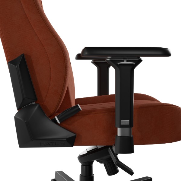 Фото - Крісло для геймерів Hator Arc 3 XL Velour Orange (HTC3449XL)