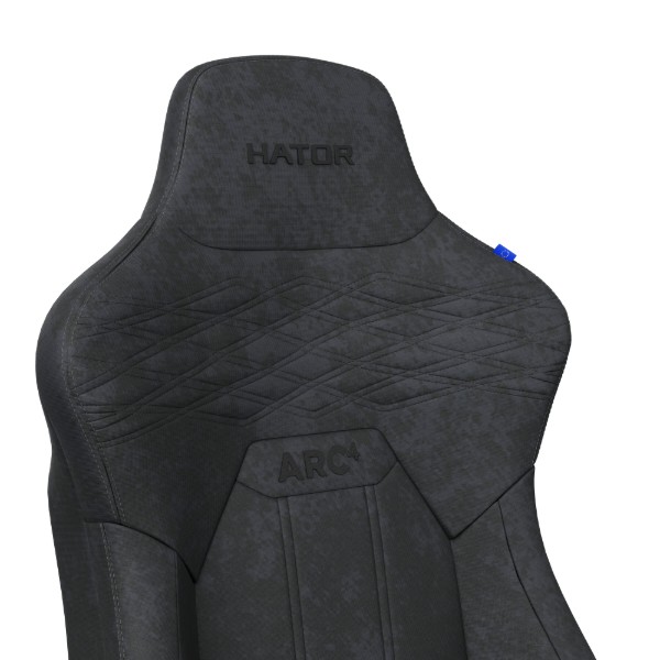 Фото - Крісло для геймерів Hator Arc 4 XXL Velour (HTC4440XXL) Black