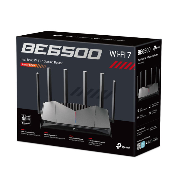 Фото - Маршрутизатор інтернет WiFi7 TP-Link Archer GE400