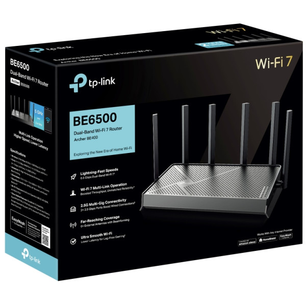Фото - Маршрутизатор интернет WiFi7 TP-Link Archer BE400