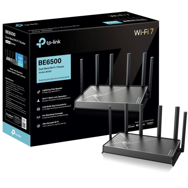 Фото - Маршрутизатор интернет WiFi7 TP-Link Archer BE400