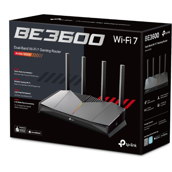 Фото - Маршрутизатор інтернет WiFi7 TP-Link Archer GE230