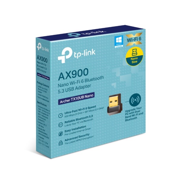 Фото - USB-адаптер сети WiFi TP-Link Archer TX10UB Nano