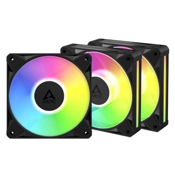 Фото - Корпусний вентилятор ARCTIC 120MM BioniX P12 A-RGB 3-PACK (ACFAN00337A)