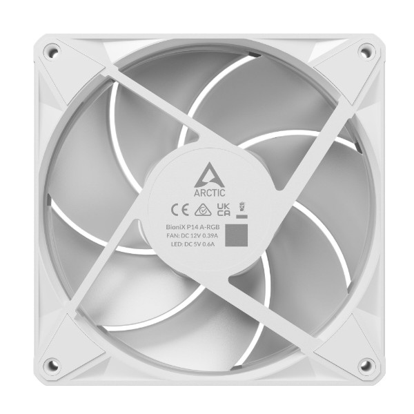 Фото - Корпусний вентилятор ARCTIC 140MM BioniX P14 A-RGB 3-PACK WHT (ACFAN00342A)