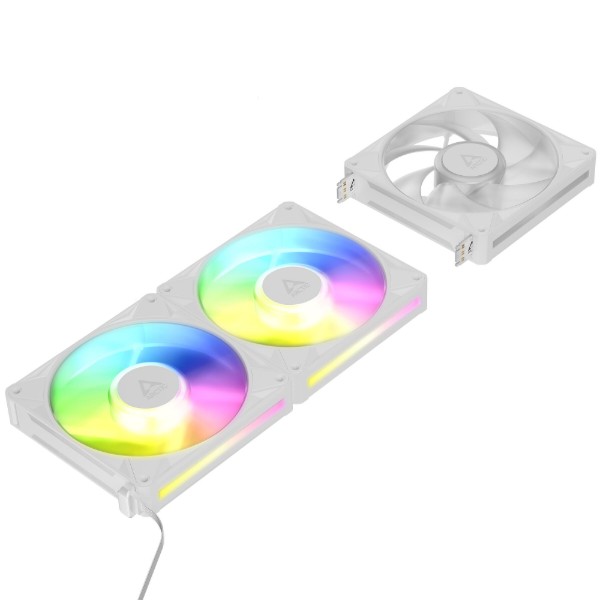 Фото - Корпусний вентилятор ARCTIC 140MM BioniX P14 A-RGB 3-PACK WHT (ACFAN00342A)