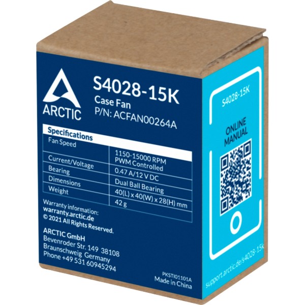 Фото - Процессорный кулер ARCTIC S4028-15K (ACFAN00264A)