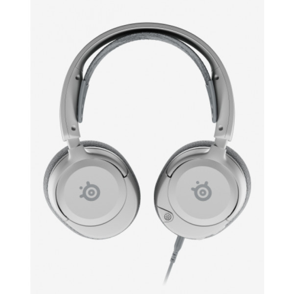 Фото - Гарнітура дротова ігрова SteelSeries Arctis Nova 1 White (61607)