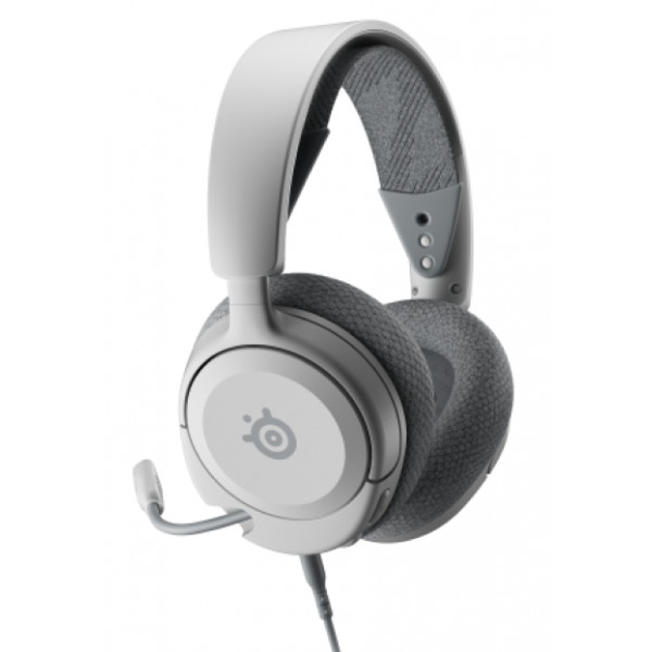 Фото - Гарнітура дротова ігрова SteelSeries Arctis Nova 1 White (61607)