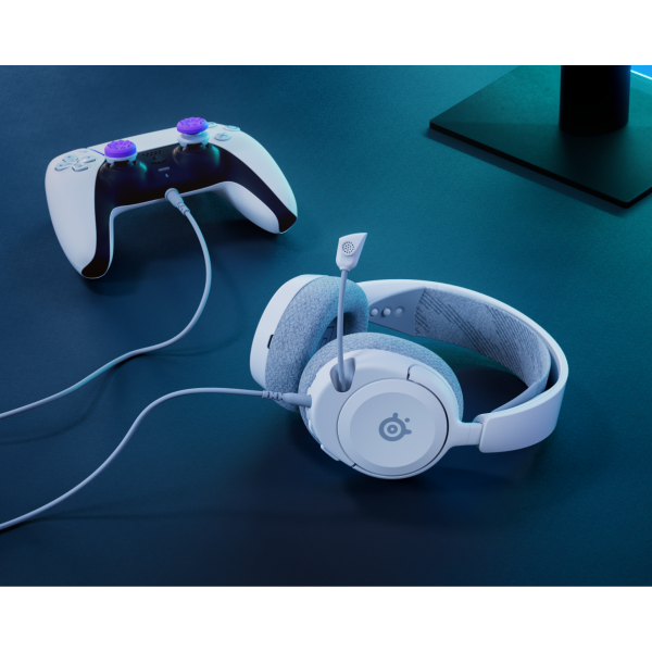 Фото - Гарнітура дротова ігрова SteelSeries Arctis Nova 1P White (61612)