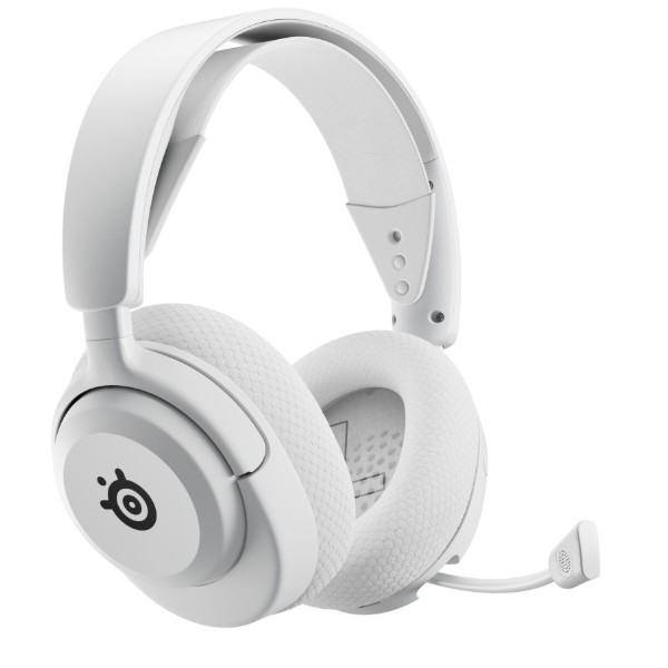 Фото - Гарнітура бездротова ігрова SteelSeries Arctis Nova 5 White (61671)
