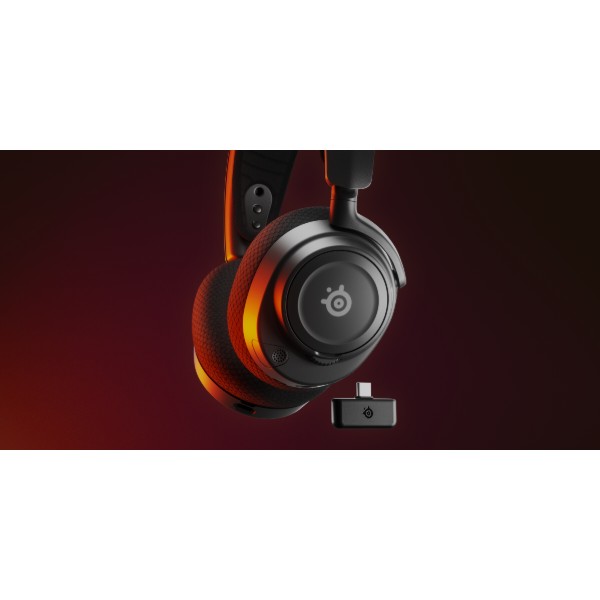Фото - Уцінка - Гарнітура бездротова ігрова SteelSeries Arctis Nova 7 Black (61553) #