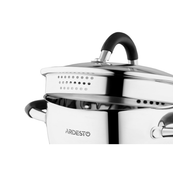 Фото - Набор посуды ARDESTO AR1906SG Gemini Livorno 6 пр.