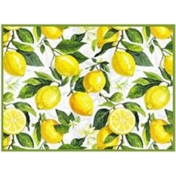 Фото - Килимок для сушки посуду Ardesto Sicilian lemons 38x51 см (ART17LM)